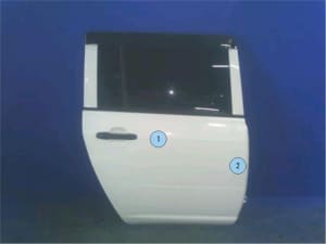 Rear Right Door Assembly TOYOTA Probox Van 2019 DBE-NSP160V 6700352440 (PA112656983) 