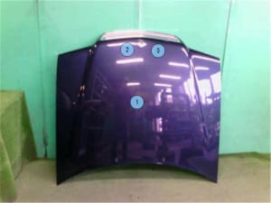 Bonnet Hood MERCEDES-BENZ C-Class 2000 GF-202087 (PA78513580) 