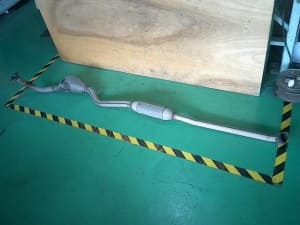 Front Exhaust Pipe SUZUKI Wagon R 1999 GF-MC21S 1419078G60 (PA109225721) 