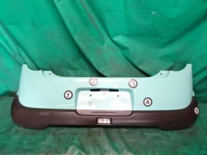 Rear Bumper Assembly SUZUKI Lapin 2017 DBA-HE33S 7181180P00ZWB (PA105720579) 