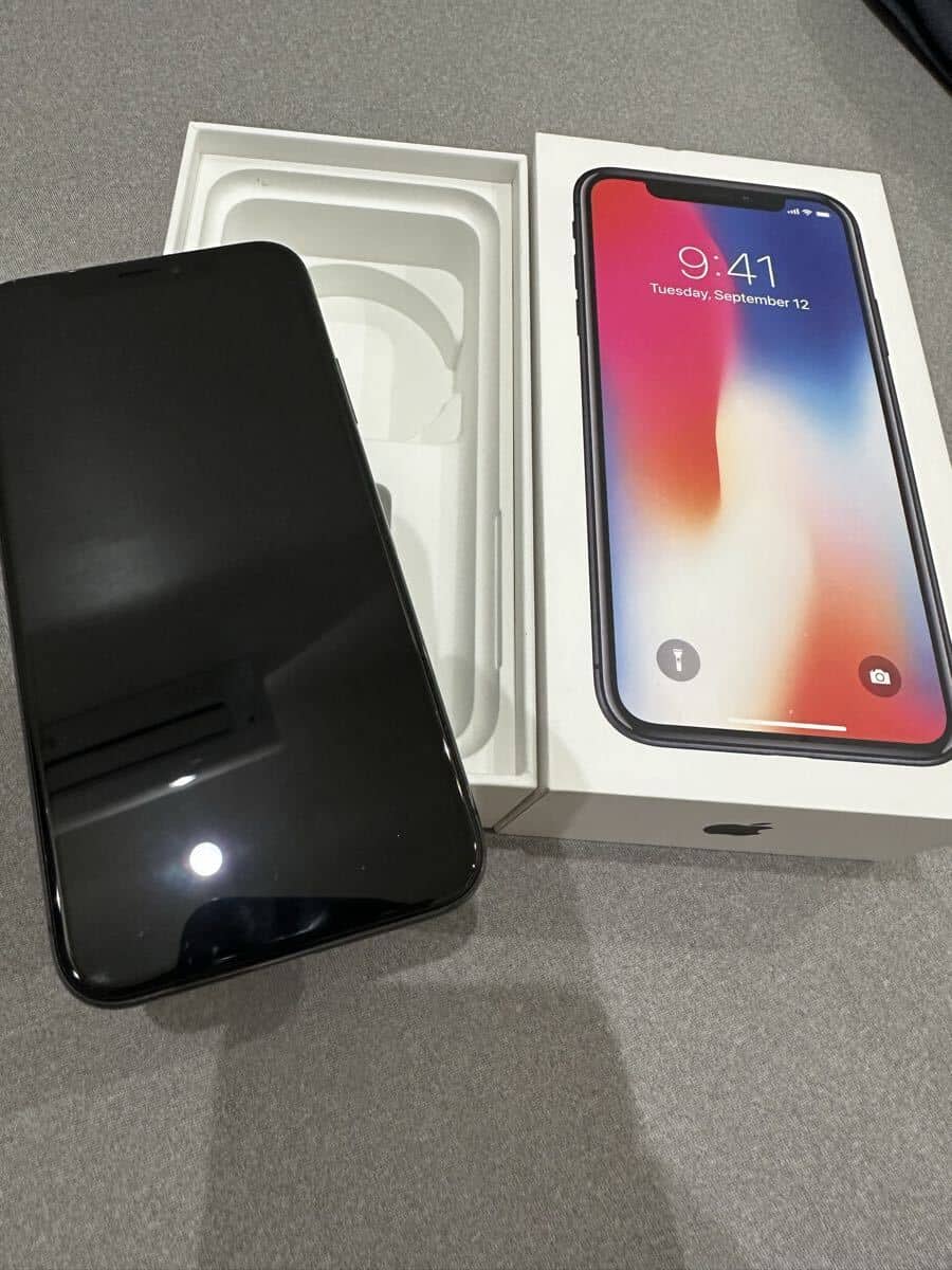 iPhoneX ホワイトシルバー Apple - iPhoneX 256GB SIMフリー Apple iPhone X 256GB SIM
