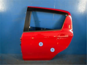 Rear Left Door Assembly TOYOTA Vitz 2013 DBA-NSP130 (PA117160154) 