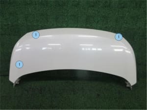 Bonnet Hood SUZUKI Wagon R 2012 DBA-MH34S (PA119422748) 