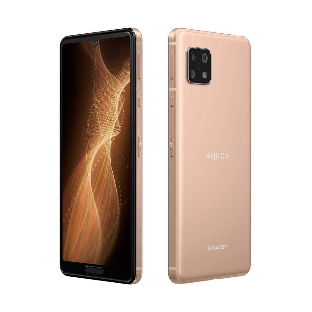 New]Sharp AQUOS sense4 lite SIM-free SH-RM15 Black - BE FORWARD Store