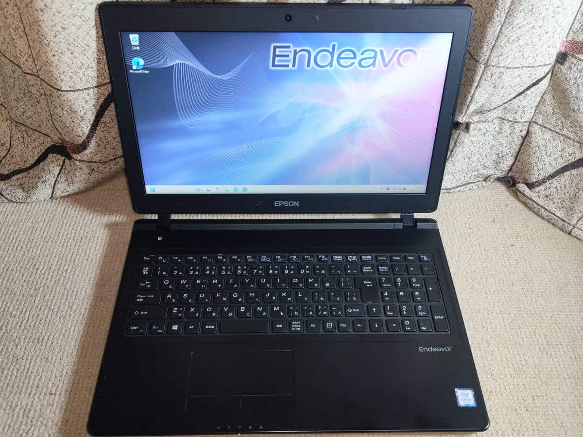 EPSON Endeavor Corei5 メモリ8GB SSD256GB Amazon.co.jp: Epson Endeavor NJ4300E 8th Generation i5 Laptop 15.6