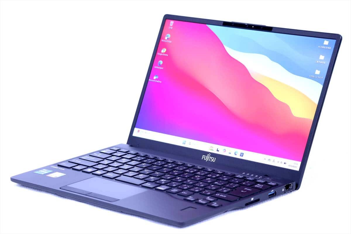 Used]Fujitsu LIFEBOOK AH AH77/B3 FMVA77B3L metallic blue - BE