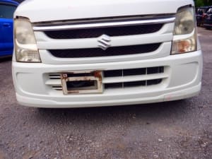Front Bumper SUZUKI Wagon R 2008 DBA-MH22S 7171158J50Z7T (PA117723443) 
