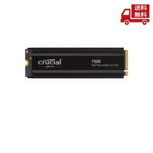 ☆ It is 　 in PCIe Gen4 NVMe M.2 SSD 　 　 watches of the night with Crucial kurusharu CT4000T500SSD5JP 4TB heat sink (PA121546831) 