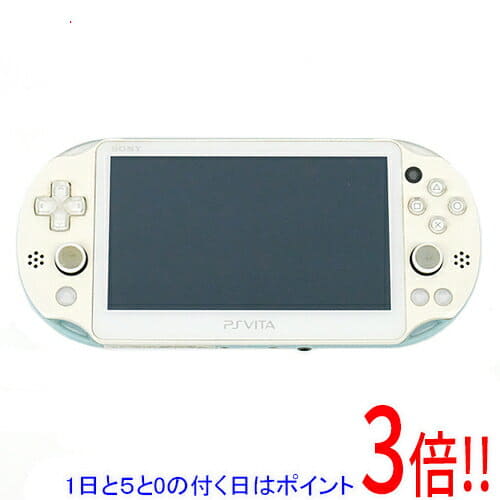 Used]PS Vita Wi-Fi Silver With Original Box PCH-2000 ZA25 - BE