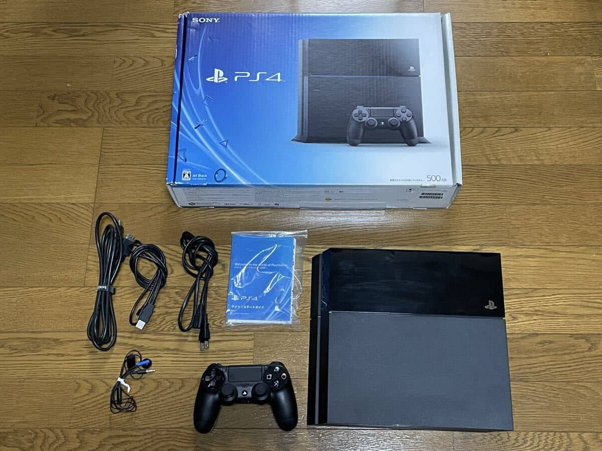 Used]SONY PS4 Black CUH-2000A 500GB PlayStation4 system 6.72 DC06