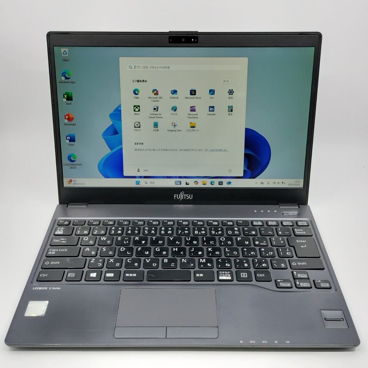 Used]NEC Lavie L LL750/F PC-LL750F26R crystal red Core i7/8GB