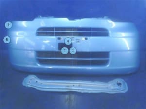 Front Bumper DAIHATSU Tanto 2011 DBA-L375S (PA121078927) 