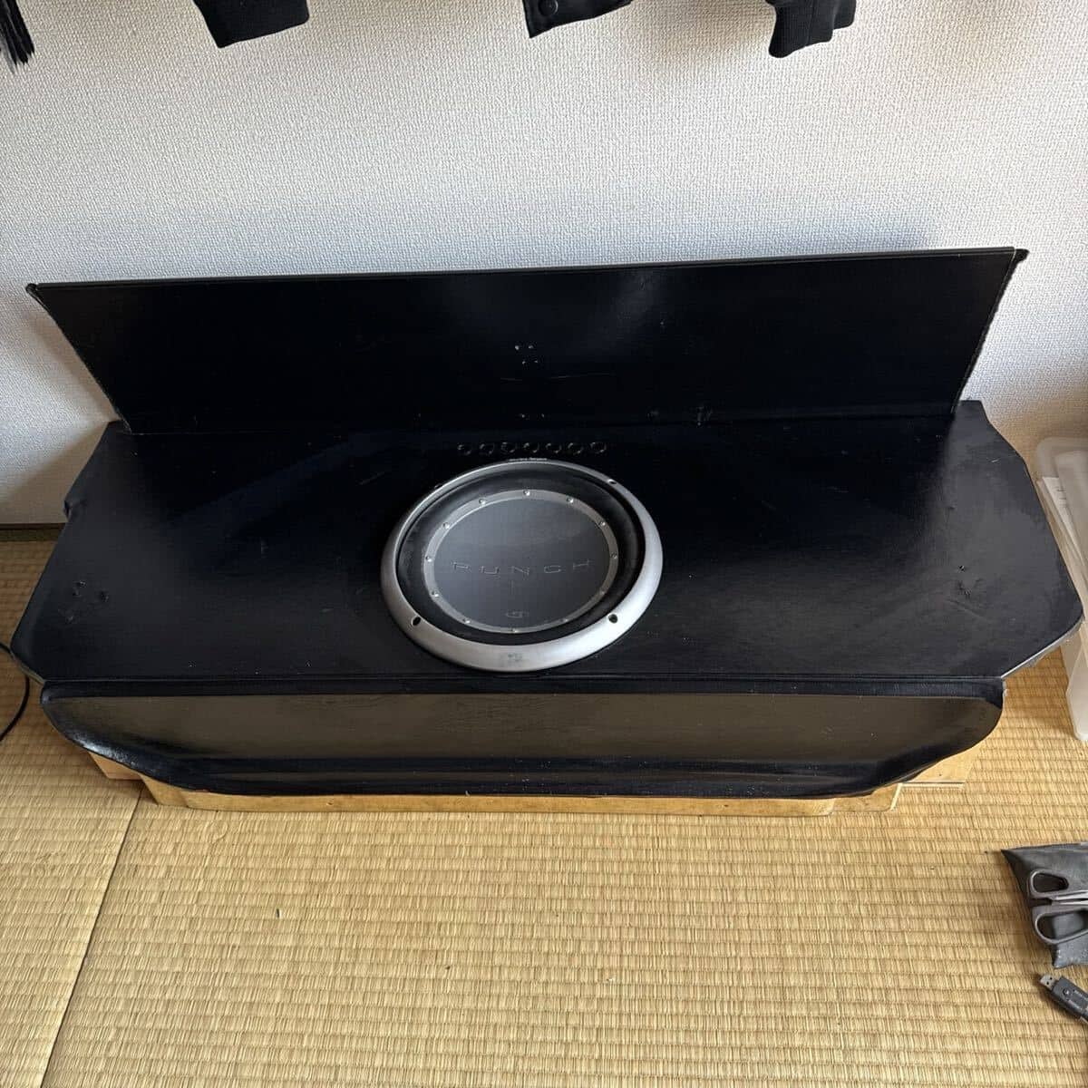 Used]KICKER C12 + KICKER ZX 300.1 + custom box - BE FORWARD Auto Parts