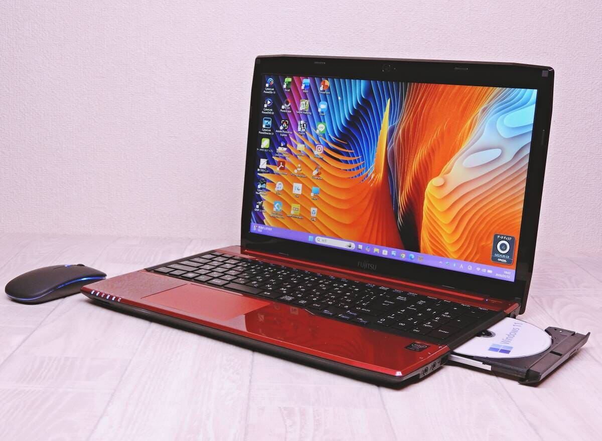 富士通 AH53/X 512GB SSD corei7 office2021 Used][FUJITSU] AH53 i7