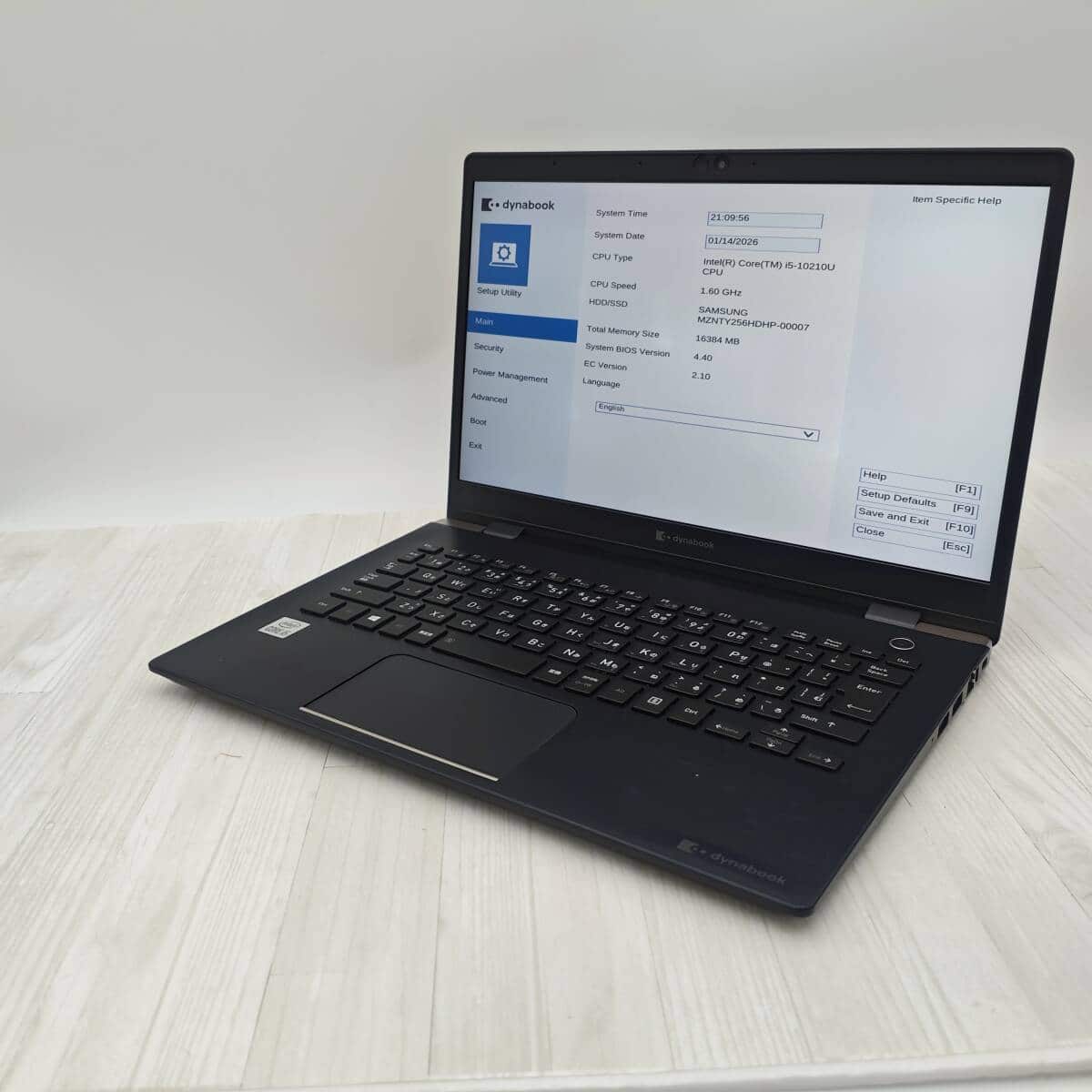 New]TOSHIBA Dynabook B65/M Laptop Core i7-8550U/8GB/256GB SSD/15.6