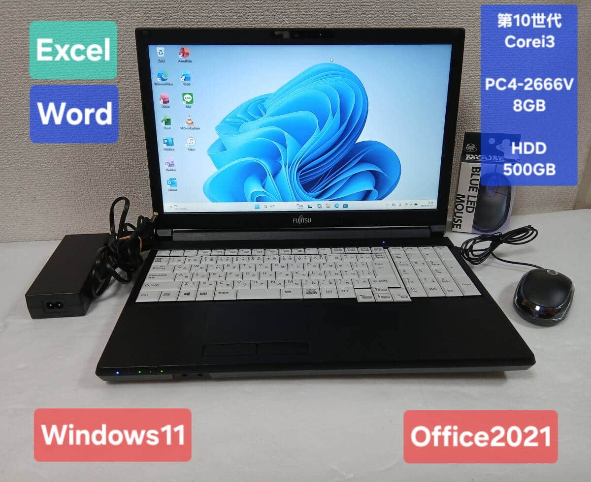 Fujitsu LIFEBOOK ノートPC FMVA66021P SSD New]FUJITSU FMVA66021P LIFEBOOK A579/ CX (Core i5-8265U/ 8GB