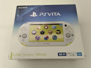 Console Sony PS Vita Lime Green Slim - Avec Chargeur, Occasion Bon état