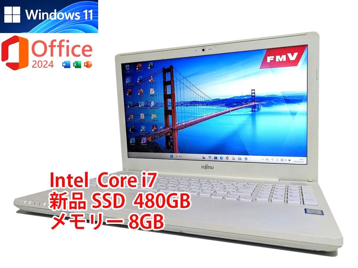 富士通 LIFEBOOK A748/TX Windows11Pro 新品SSD Amazon.co.jp: 【整備