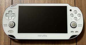 [Tested] PlayStation Vita Wi-Fi model crystal WHITE PCH-1000 ZA02 (PA124675633) 