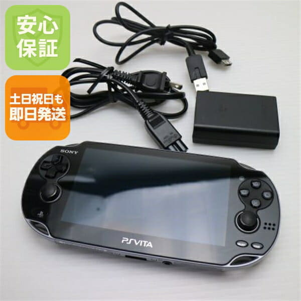 Used]Play Station Vita for PlayStation Vita Wi-Fi model crystal