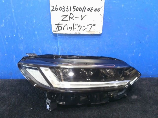 ZRV 左ヘッドライト LEDヘッドライト 100-8F05R 美品 ZR-V 純正 LED ZR-