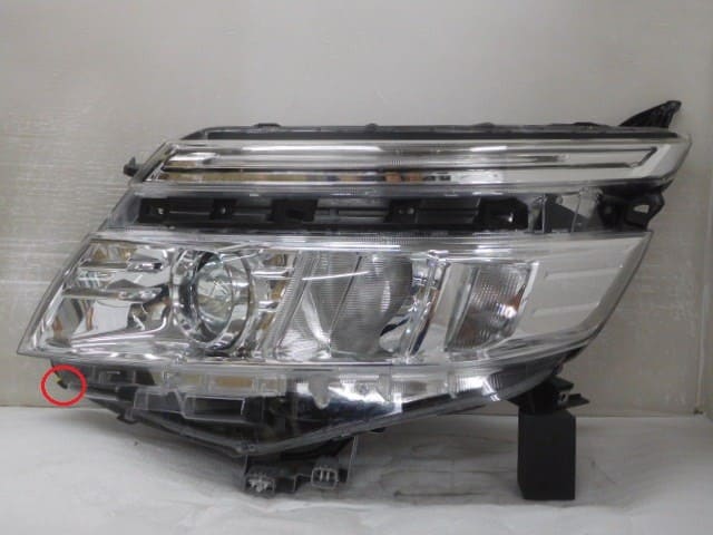 Used]Voxy ZRR80W Left Headlight 8117028D00 - BE FORWARD Auto Parts