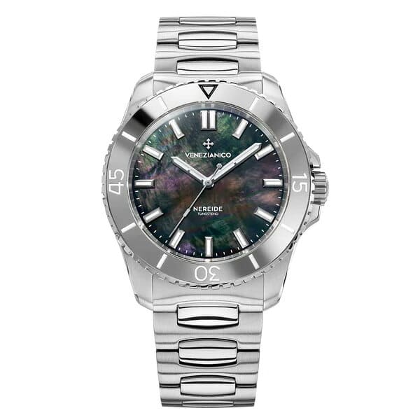 New]Angel clover watch number nine collaboration model men white