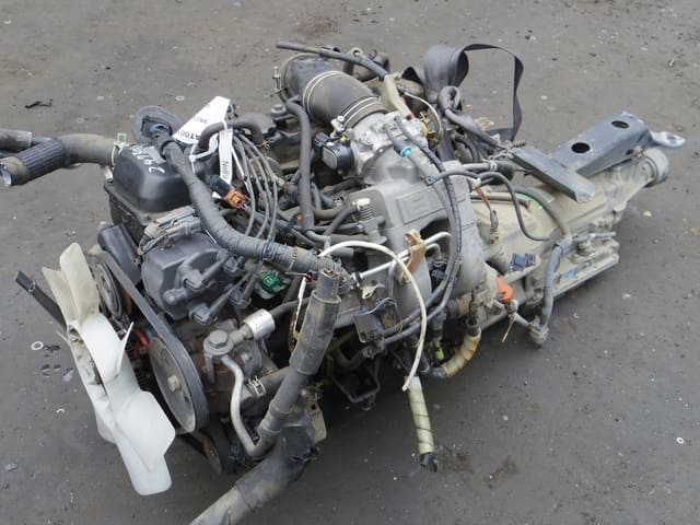 [Used]Engine & Transmission 2RZ 2WD AT RWD EFI TOYOTA Hiace - BE ...