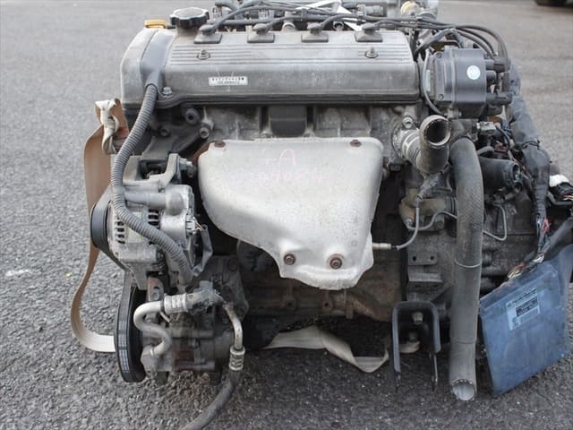 [Used]Engine & Transmission 4AFE 4WD MT TOYOTA Sprinter Carib AE114