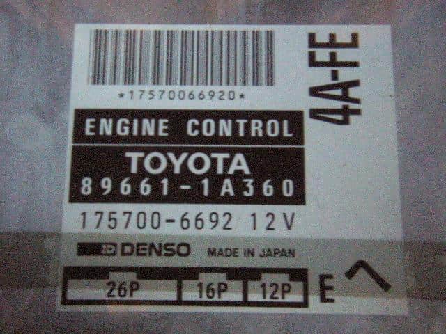 Used]Engine Control Unit TOYOTA Corolla Levin E-AE111 - BE FORWARD