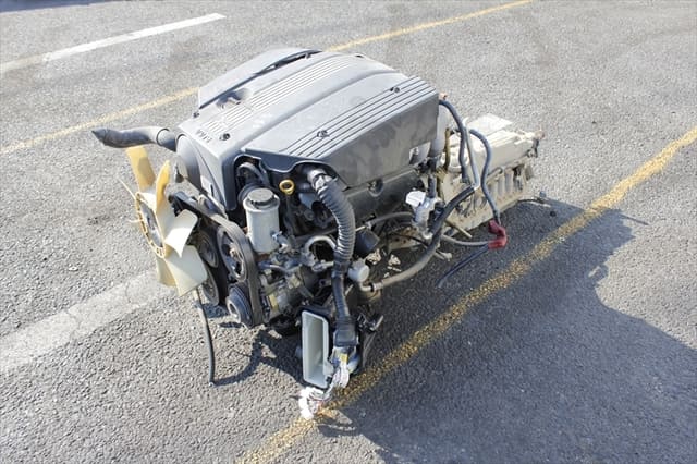 Used]Engine & Transmission 2JZ TOYOTA Crown Majesta TA-JZS177 - BE
