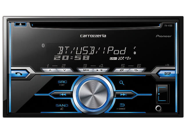 Used] CD&USB Player Carrozzeria FH-4100 - BE FORWARD Auto Parts