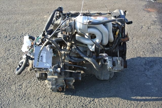 [Used] Engine & Transmission 4EFE 2WD MT - BE FORWARD Auto Parts