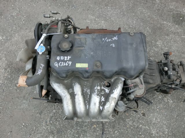 [Used]Engine & Transmission 4D35 2WD MT - BE FORWARD Auto Parts