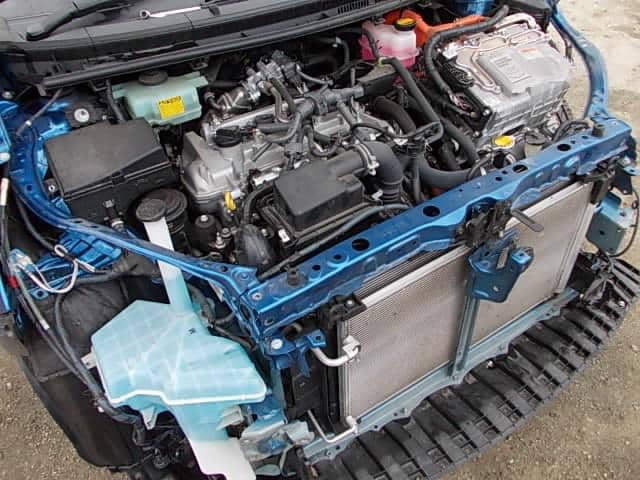 Used]Radiator Core Support TOYOTA Aqua DAA-NHP10 - BE FORWARD Auto