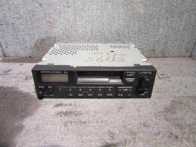 Used]Radio-Cassette TOYOTA Carina 1992 E-ST195 8612020890 - BE FORWARD Auto  Parts