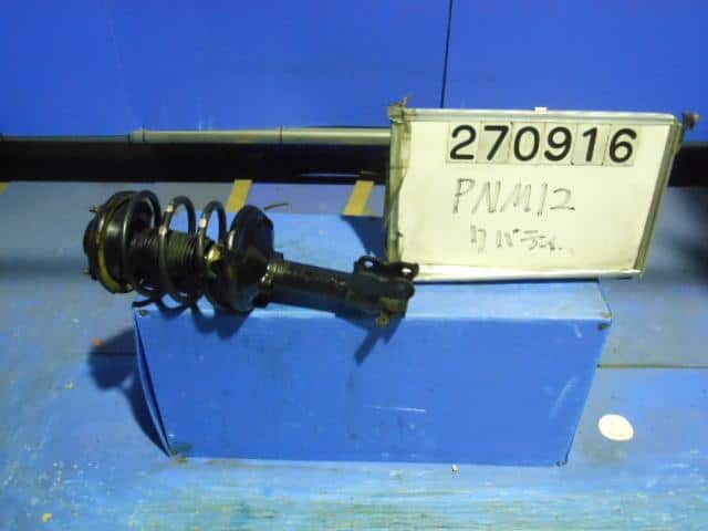 Used]Front Right Strut NISSAN Prairie Liberty GF-PNM12 - BE 