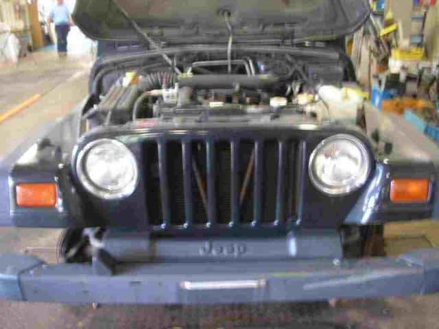 Used]Right Headlight Bezel CHRYSLER Jeep wrangler - BE FORWARD Auto Parts