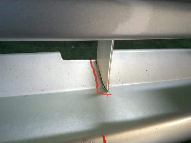 Used]Front Bumper MITSUBISHI Lancer E-CK2A MR391946 - BE FORWARD