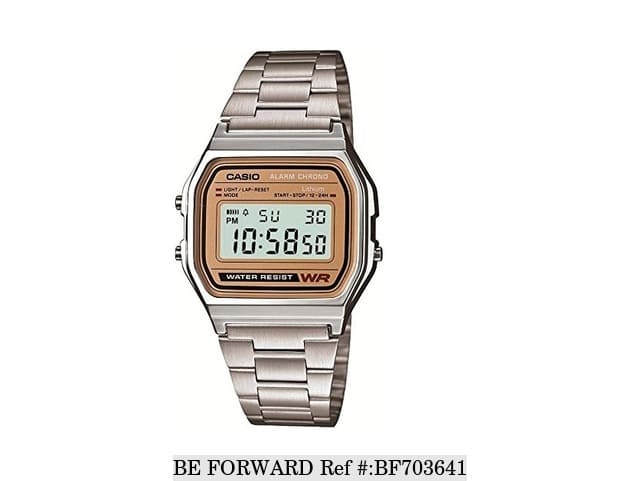 casio digital watch gold