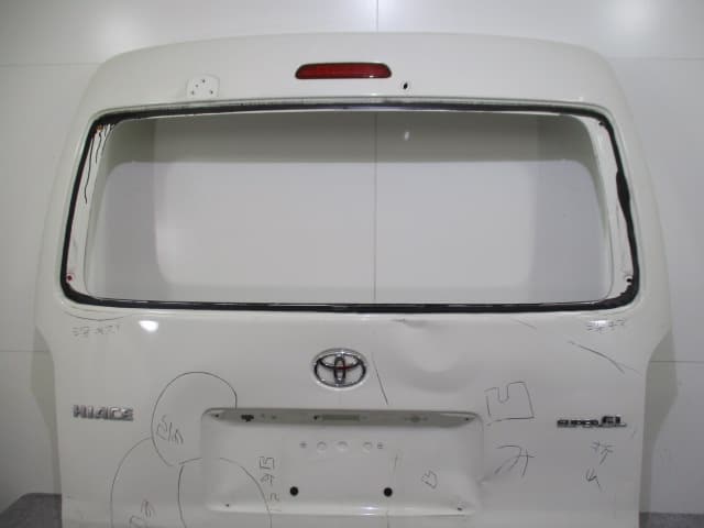 Used] Back Door Panel TOYOTA Hiace 200 - BE FORWARD Auto Parts