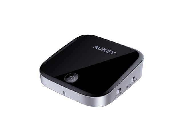 New Aukey Bluetooth Receiver Audio Receiver Wireless Receiver 3 5 Mm Stereo Mini Plug Connection Br C1 Be Forward Store