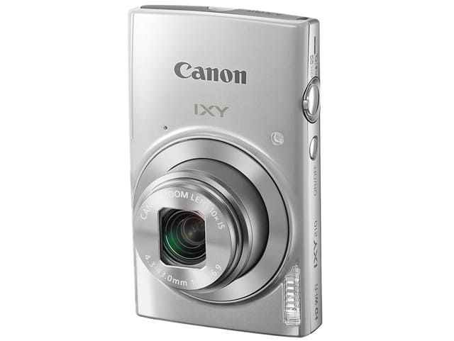 Canon Compact Digital Camera Optical 10x Zoom IXY 210 Silver Canon Compact Digital Camera Optical 10x Zoom IXY 210 Silver
