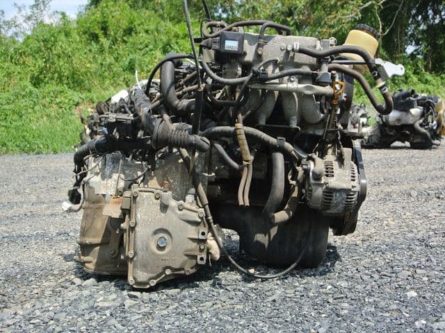 [Used]Engine&Transmission 4E-FE 2WD AT TOYOTA COROLLA II, EL41 - BE ...
