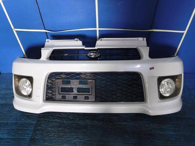Used]Front Bumper SUBARU Pleo 2001 TA-RA1 57703KE160WY BE