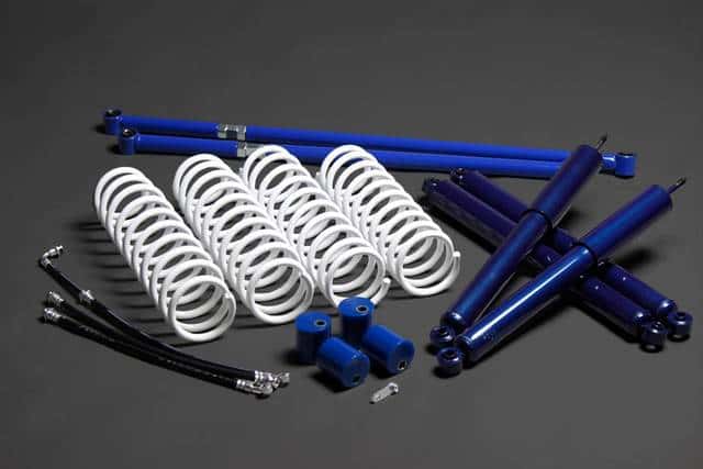Shieru link 3.5 inches lift ST kit with KYB - BE FORWARD Shieru link 3.5 inches lift ST kit with KYB - BE FORWARD