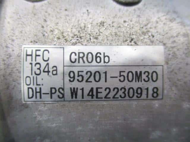 [Used]A/C Compressor MAZDA Flair 2014 DBA-MJ34S 9520150M30 - BE FORWARD ...