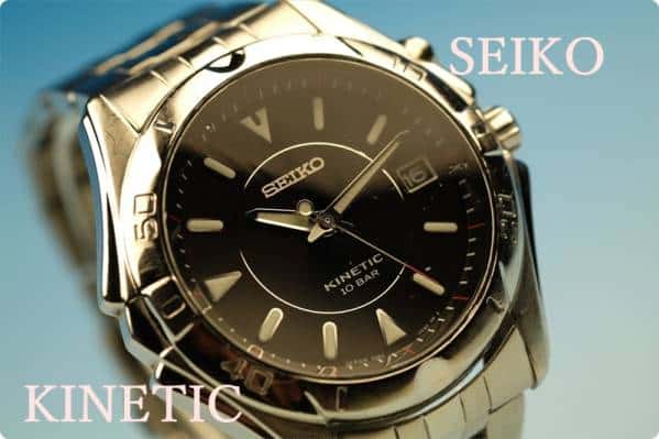 Used]1990'S made in SEIKO KINETIC SEIKO kinetic 5M62-0BF0 Japan - BE  FORWARD Store