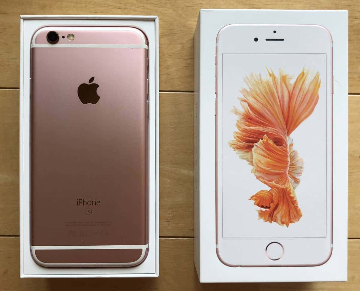 Used There Are All Docomo Iphone6s 128gb Rose Gold Sim Free Sim Lock Freeaccessories Be Forward Store