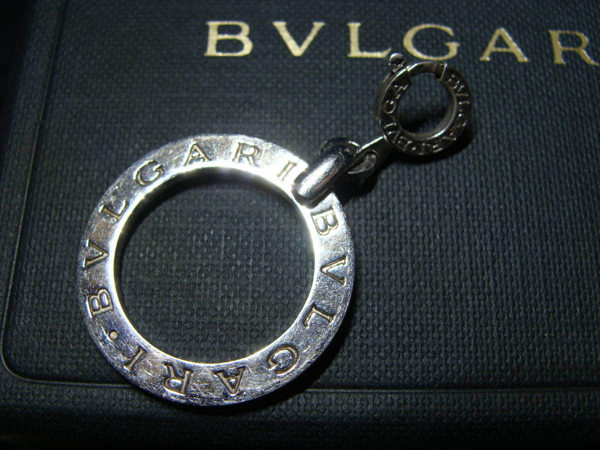 bvlgari silver charm